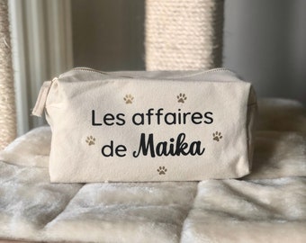 Trousse en coton personnalisée