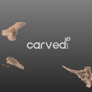 Comoros  Topographic Terrain 3D Map Model for CNC Milling and Printing