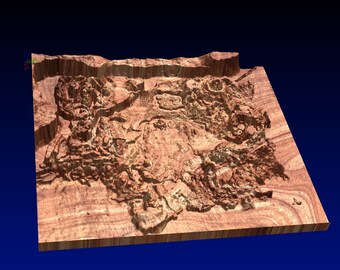 ゼルダの伝説 ブレス オブ ザ ワイルド CNC彫刻と3Dプリント用
