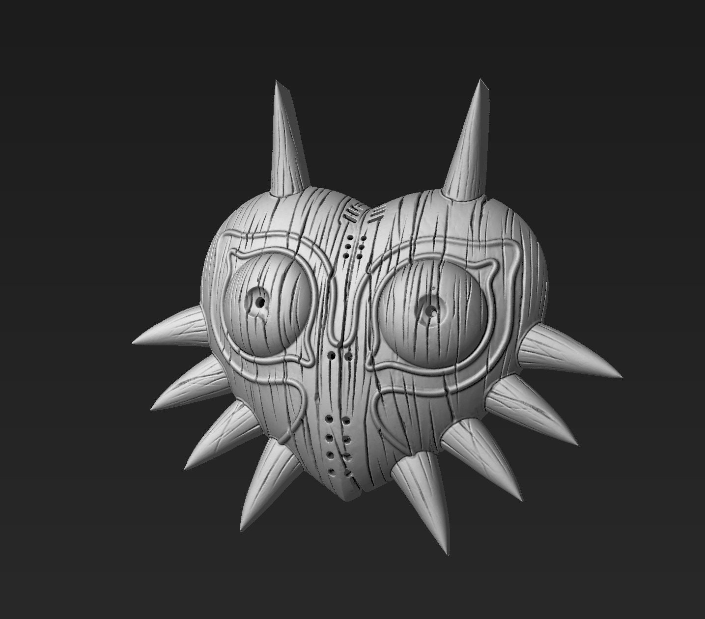 Free 3D file Majora's Mask - Legend of Zelda 🔗・3D printer design