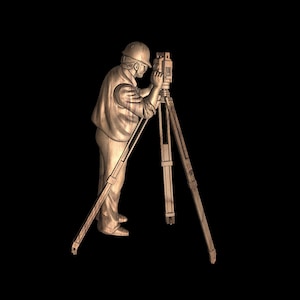 Surveyor HD 3D Stl for CNC and 3d Printing - Etsy