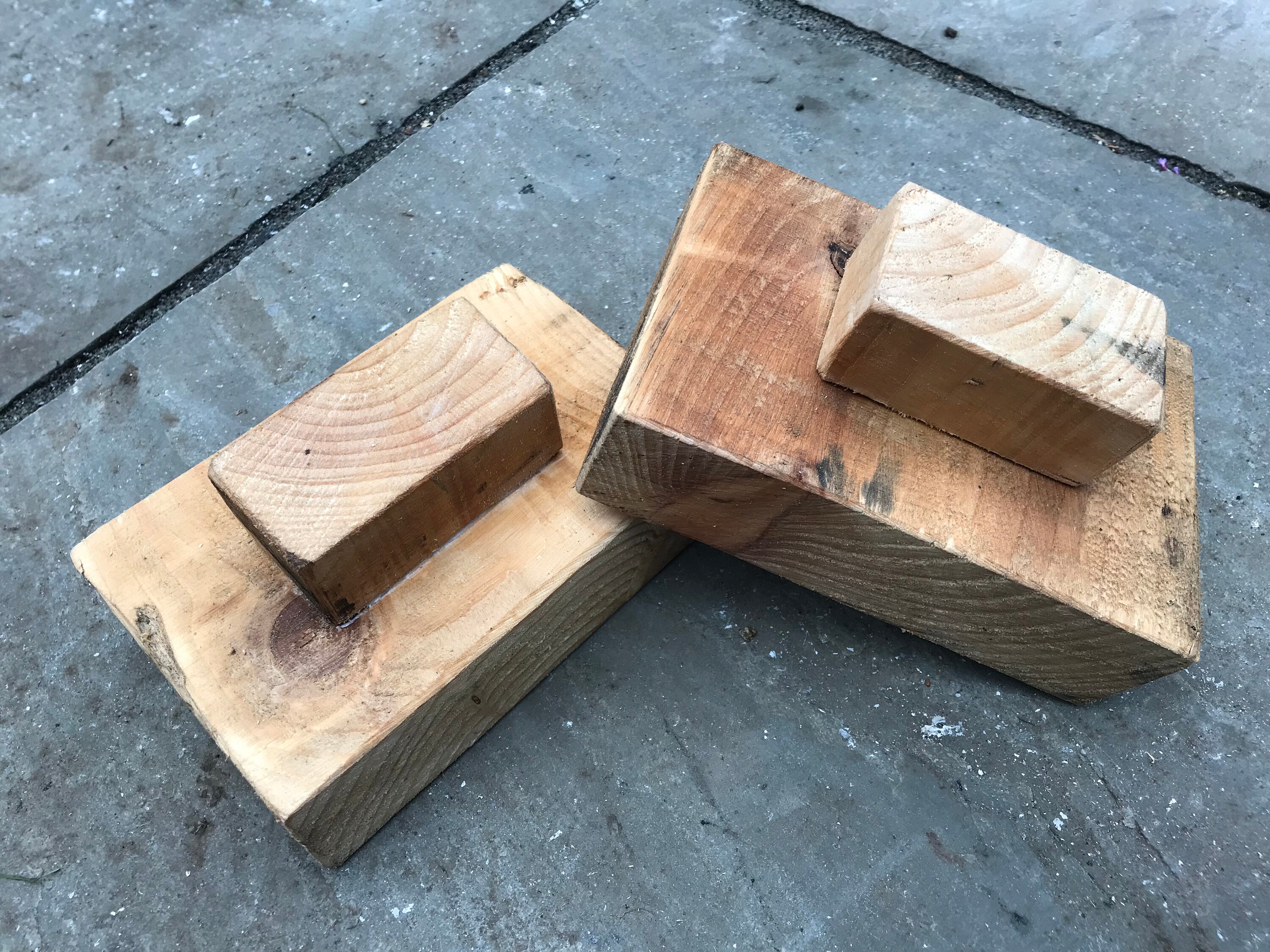 Seed Tray Tamper Hand Made Wood Rustic Xmas Present Used by Etsy