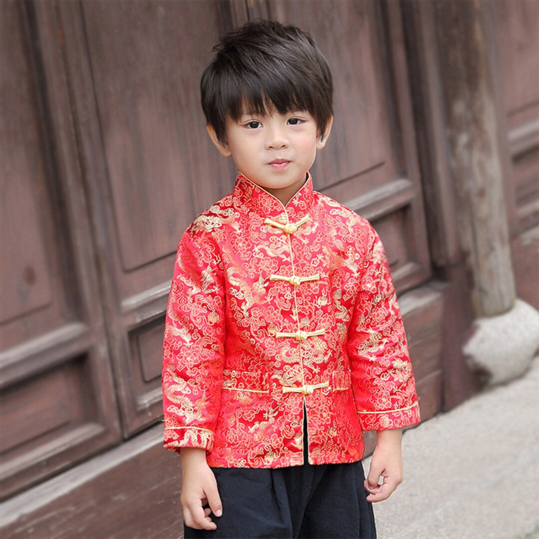 Baby Boy Tang Suit 1st Year Birthday Kids Tang Jacket Baby Etsy