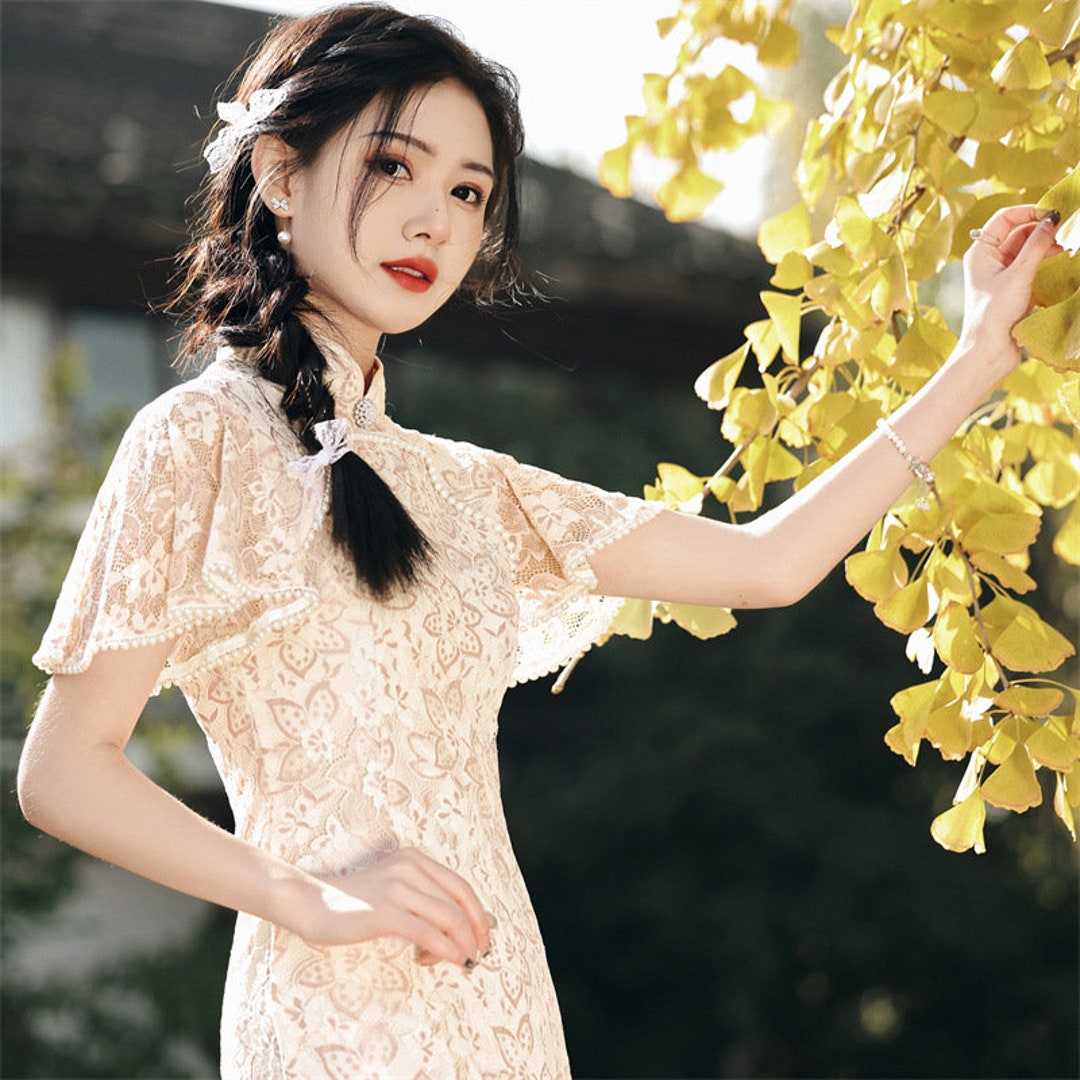 新品Classic Floral Jacquard Dress