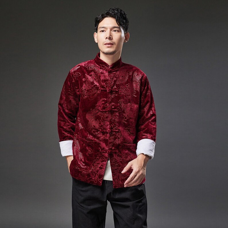 Tang Jacket Wedding Chinese Jacket Men's Tang Suit - Etsy