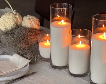 Candle Sand 9.5 kg/21 lb +250 Wicks: White, Pearled, Scent-Free Powder for Pearl Wax Candles, Wedding Granulated Candle Dust from Candlera