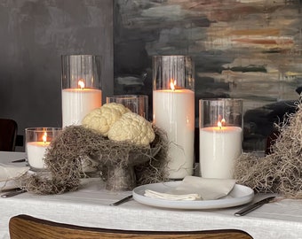 19kg/42lbs Bulk Candle Sand: Two Buckets +500 Wicks for Wedding Decor Scent-Free Pearled White Wax, Granulated Candle for Event Planners