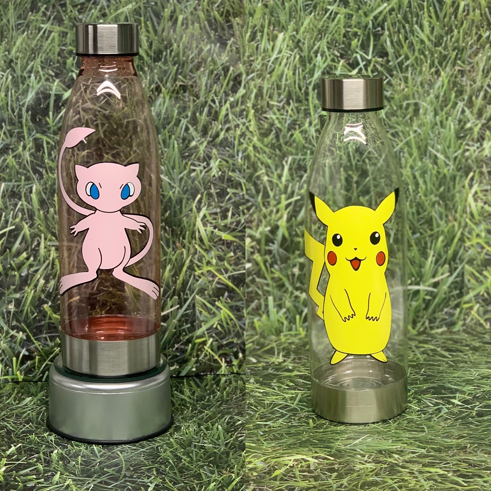 Pokémon 22oz Water Bottles Plastic Reusable Bottles Etsy