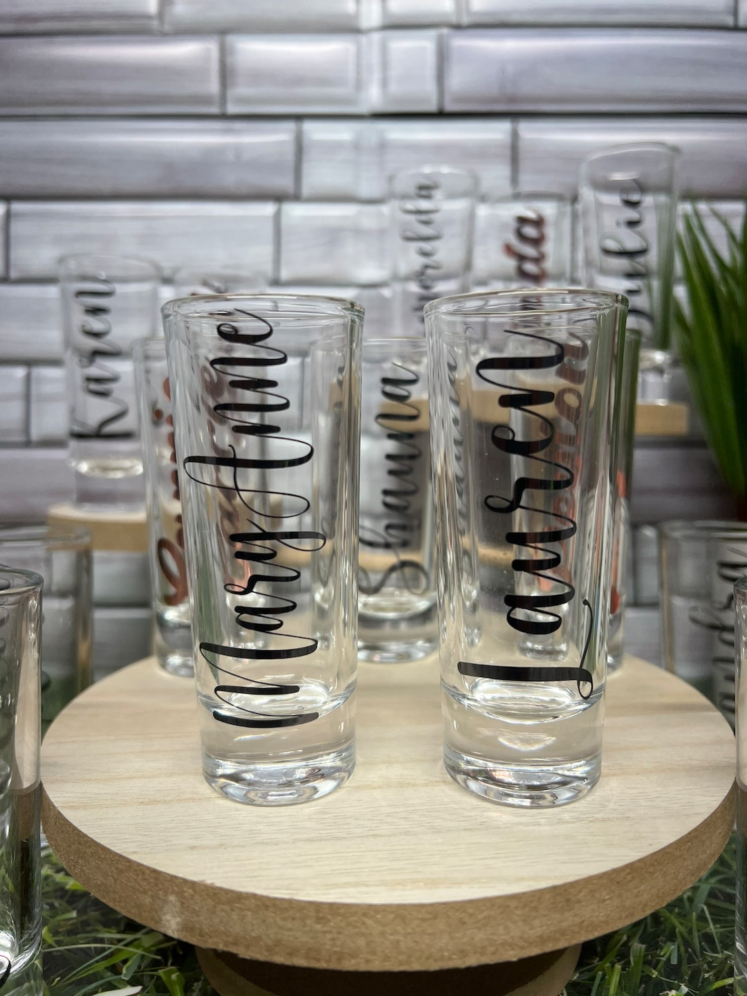 Personalized Shot Glasses, Tall Shot Glasses With Name, Girls Night Out ...