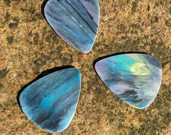 Plektren aus Meeresmüll