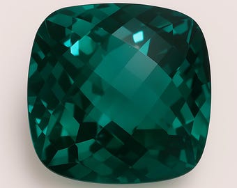 Grandidierite AAA da 16,90 ct, pietra preziosa sfusa a taglio cuscino, rara pietra verdastra per la creazione di gioielli, gemma da collezione, regalo per lei.