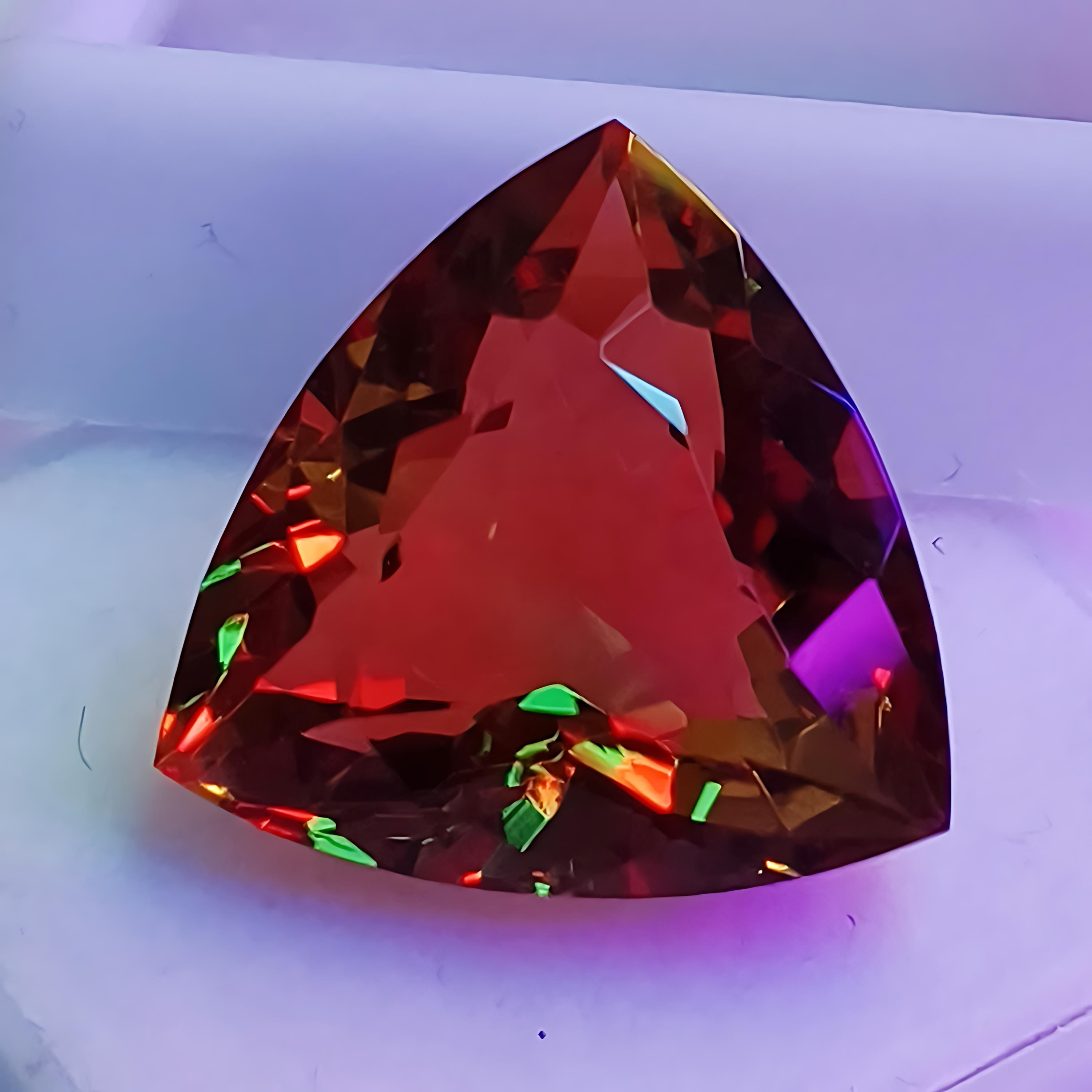 Alexandrite Naturelle Coussin Brésil - Pierre Précieuse Changeante, 7.45 Carats - Certifiée AGSL