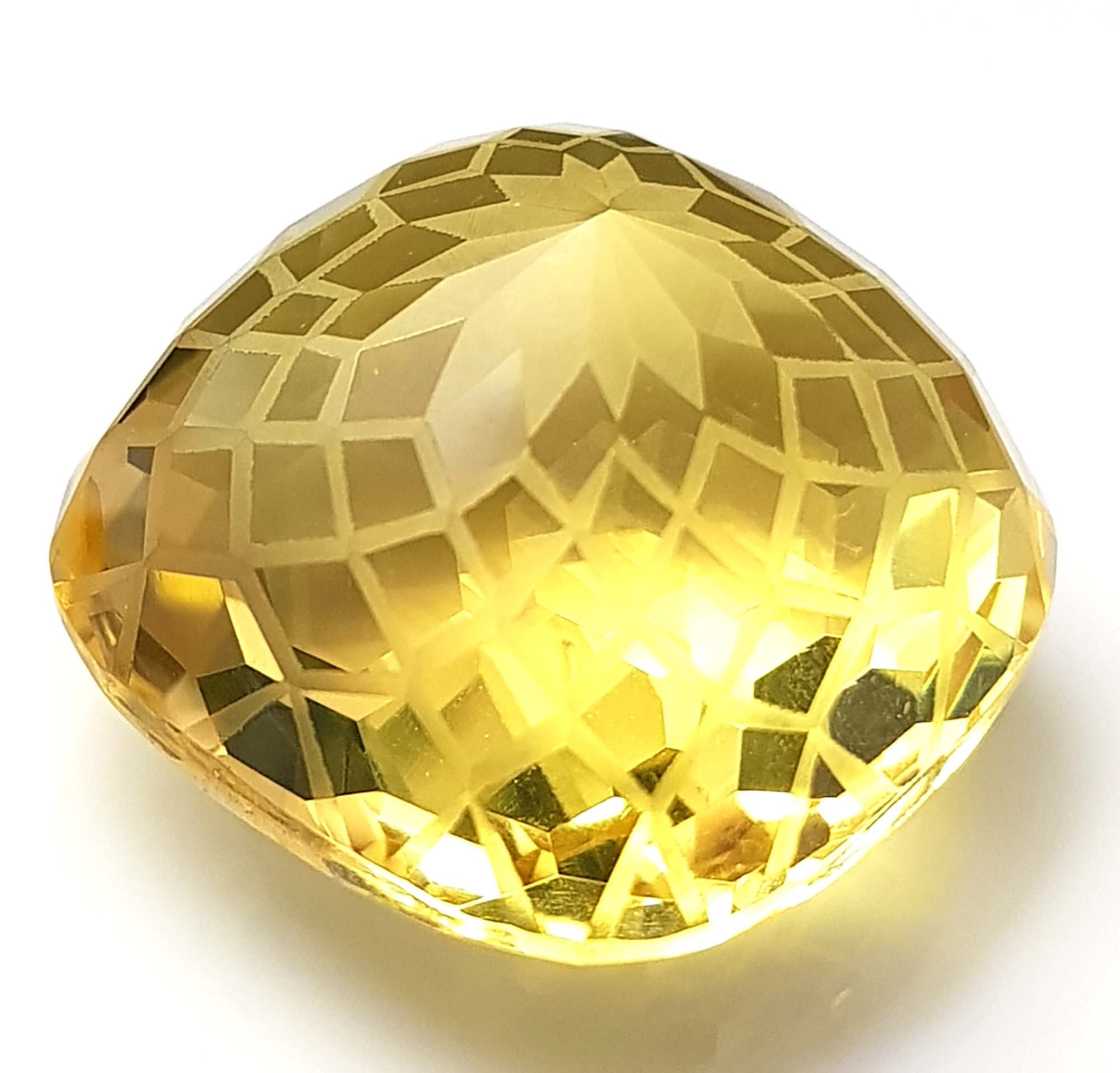 Topaze Naturelle Du Brésil – 14,24 Ct – Couleur Jaune/brun – Qualité AAA – Neuf Sans Emballage