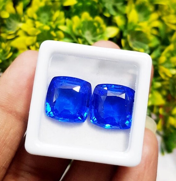 Saphirs Bleus Naturels Du Sri Lanka - Taille Ovale 9 X 7 Mm, Poids Total 3,20 Carats | Traités à La Chaleur | Pour Création Joaillerie