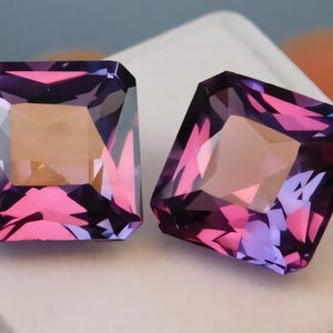 Exquisite 16Ct Natural Alexandrite Gemstone Square Cut for Luxury Jewelry Making, Color-Changing Gemstone for Ring Unique, Gift For Her