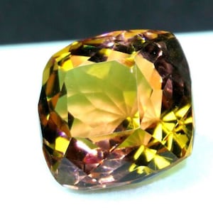 Zultanite 10 Ct Natural Zultanite Stone Cushion Cut Faceted Colors Changing Diaspore Loose Zultanite Diaspore Zultanite Ring