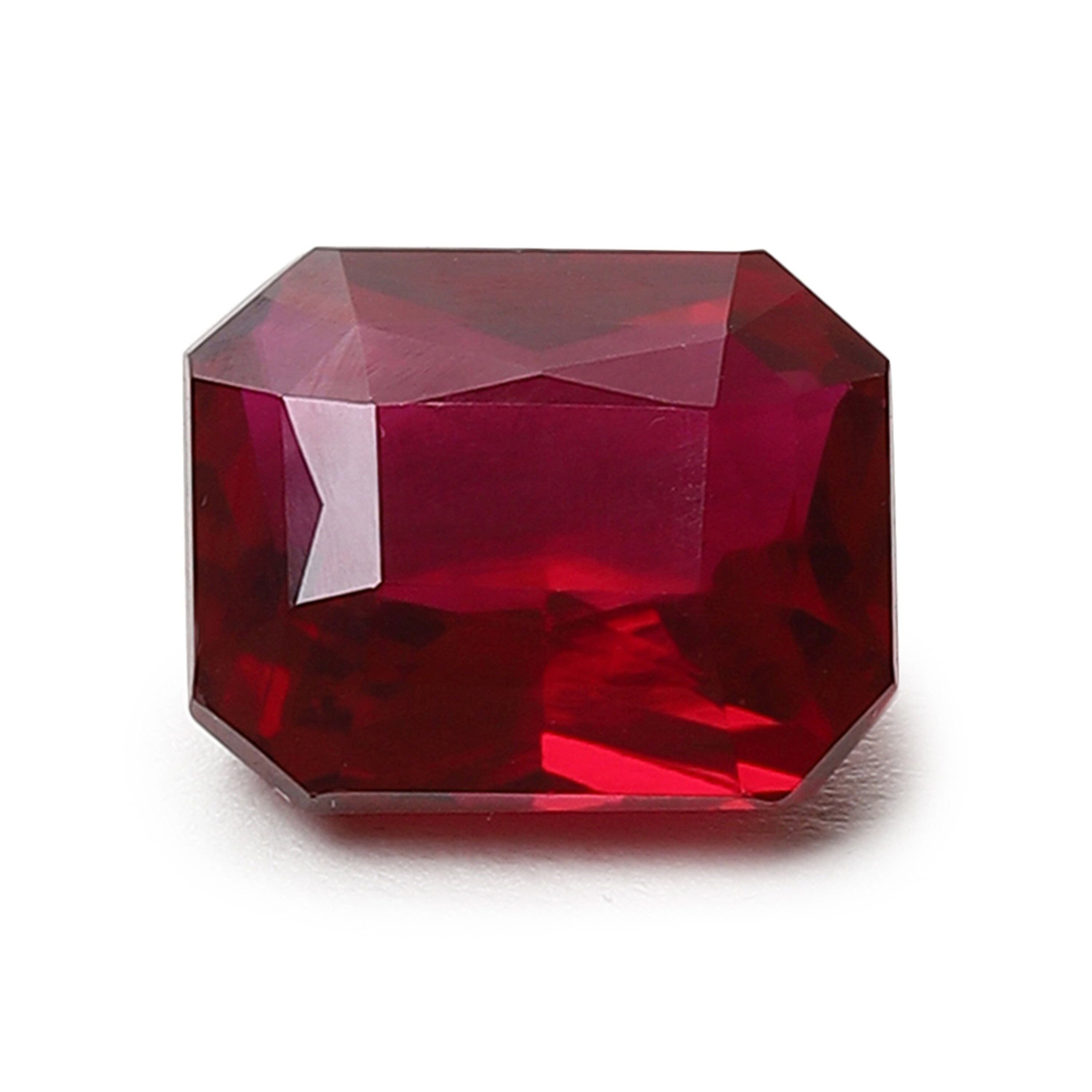 Rubis Brut Du Mozambique 2,10 Carats - Rouge Pourpre Non Chauffé (p478.135T)