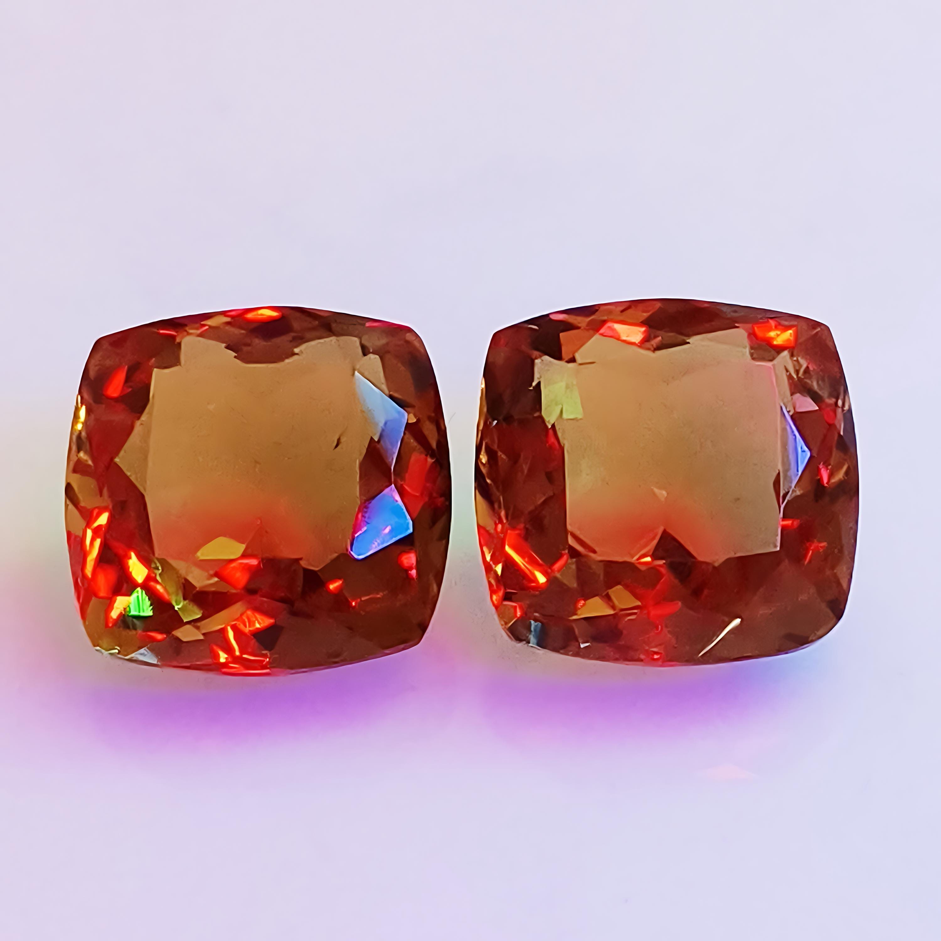 Alexandrite Brute 16-20 Carats - Pierre Précieuse Changeante, Certifiée, Coupe Carrée