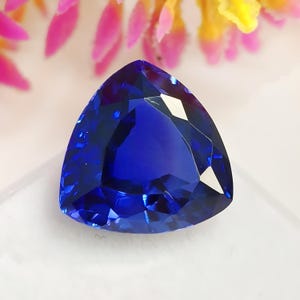 Pietra Preziosa Sciolta Blu Tanzania DI Tanzanite Taglio - Foto 8