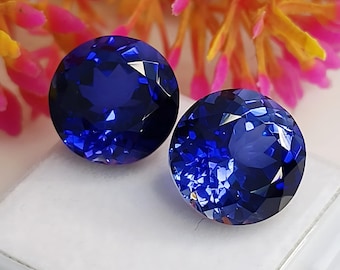 Exquisite 20 Carat AAA+ Natural Blue Tanzanite Pair Loose Gemstone from Tanzania – Elegant Rings or Jewelry Making Gems, Valentine Day Gifts