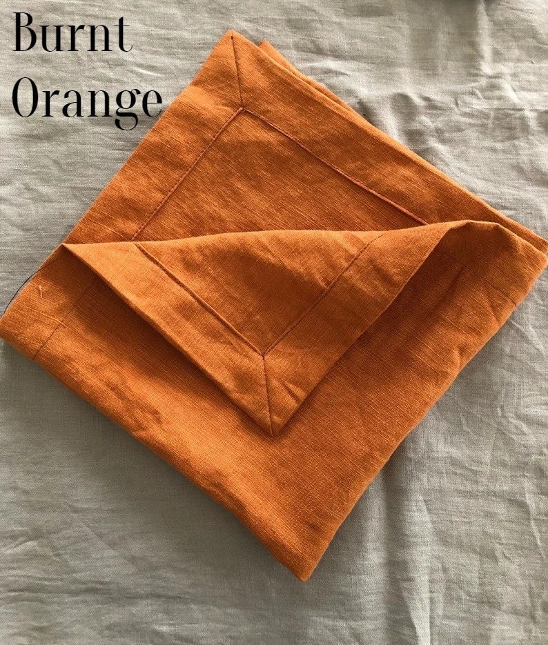 200 Pack Rust Cloth Napkins 100 Cotton Table Dinning Napkins Etsy