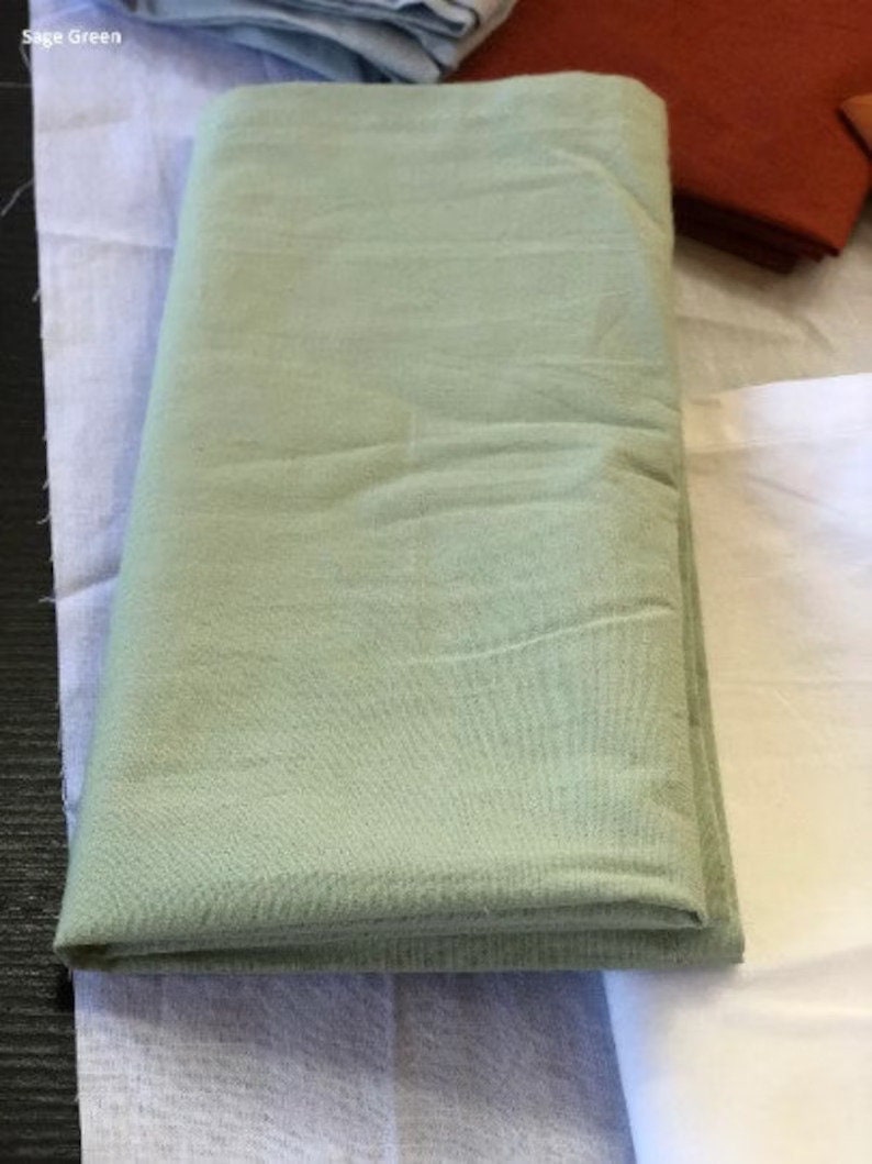 100er-Pack Sage Green Servietten Für das tägliche Abendessen und die Hochzeit, Serviette, 100% Baumwolle, Wiederverwendbar, Küchenserviette, Zero Waste, Stoffservietten. Bild 2