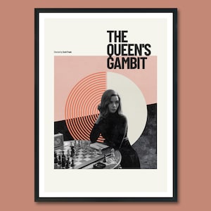 The Queens Gambit Chess Opening Poster Fine Art Print Poster for