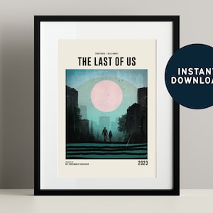 Hxinyi The Last of US 2 Joel Death Poster Decorative Painting