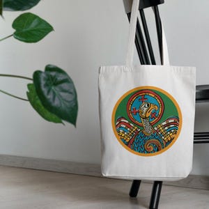 Saint John Adler Aufnäher: Celtic Book of Kells Style - Vinyl PET