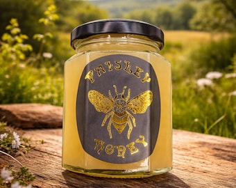 8oz of Tripple Filtered Raw Unpasturised Scottish Honey