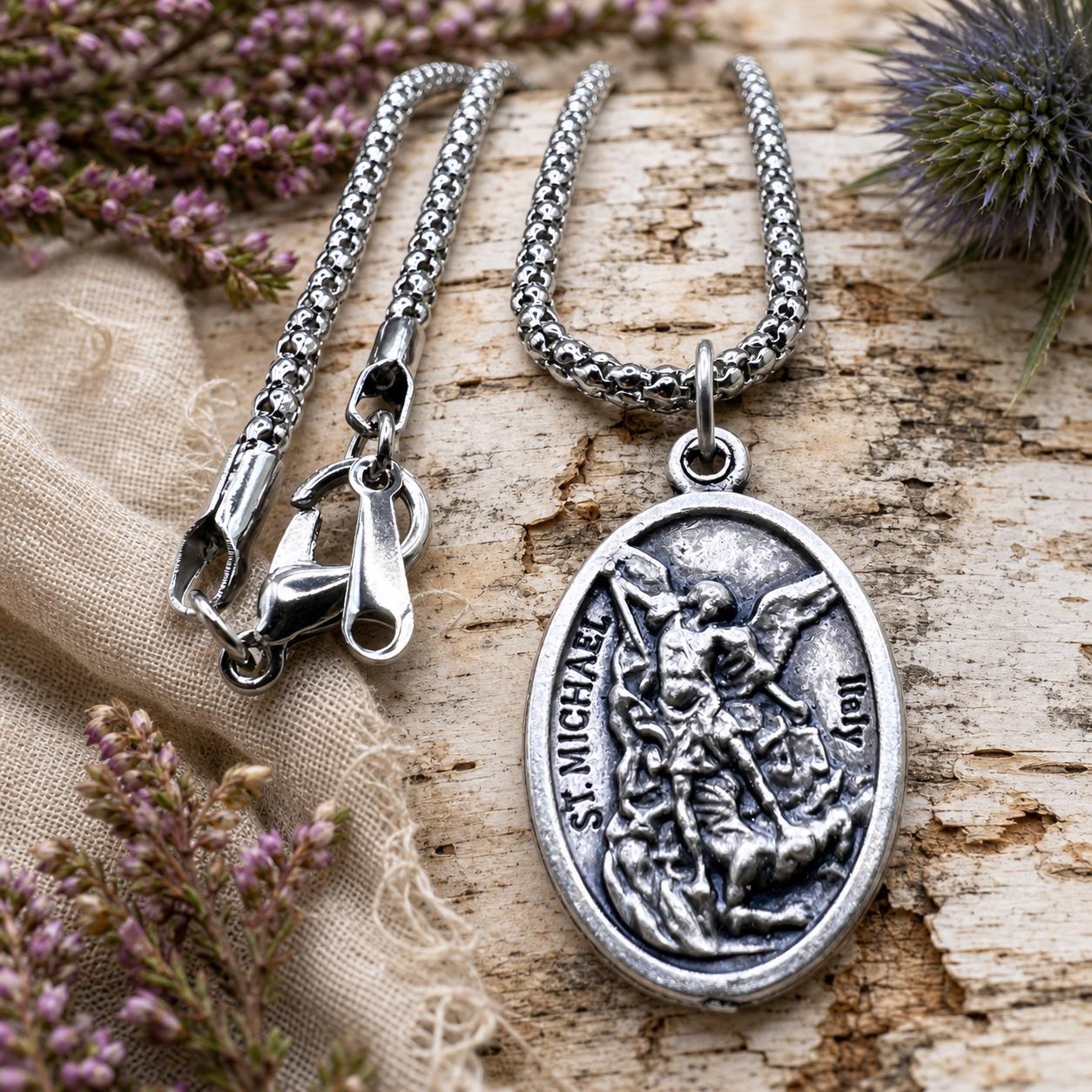 St michael necklace - Etsy 日本