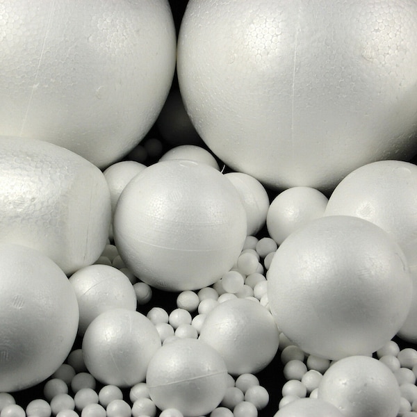 Polystyrene Ball **ALL SIZES** 20MM to 290MM Available UK Stock