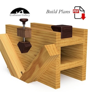 DIY Spline Jig - easy to build and very useful shop tool - woodworking Plans