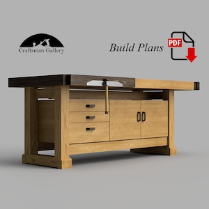 DIY Workbench Plan - DIY easy to build project - woodworking plans
