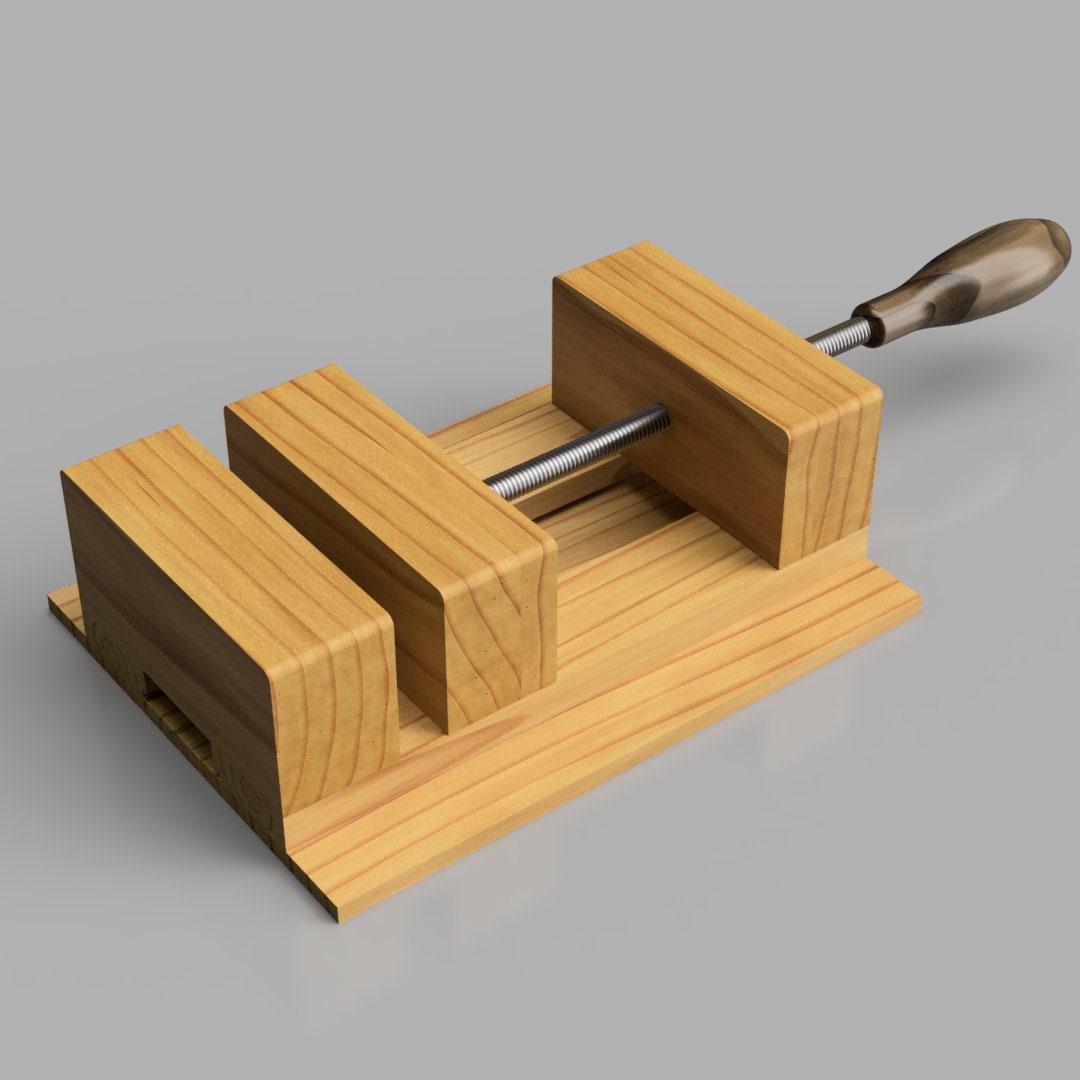 Drill Press Wooden Vise Plan Easy to Build and Very Useful Shop Tool