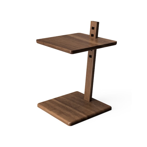 DIY Side Table With Adjustable Height Plan DIY Easy to Build Project Woodworking Plans Etsy Ireland