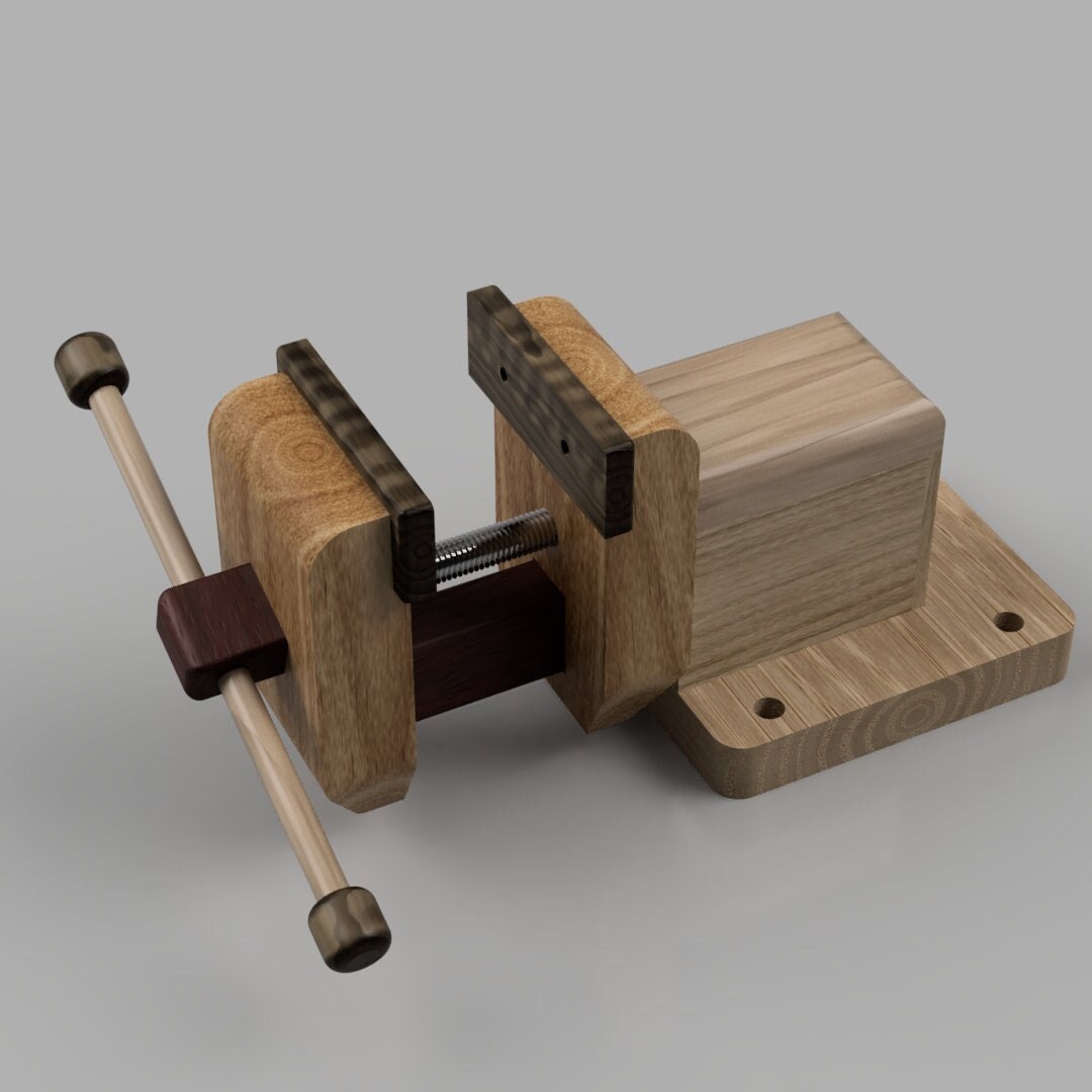 DIY Wooden Vise Plan easy to Build and Very Useful Shop Tool
