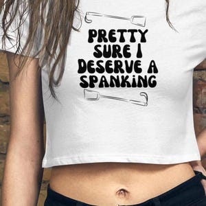 Spanking Crop Baby Tee