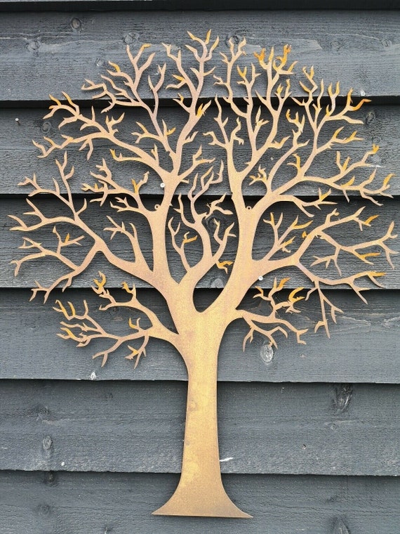 Large Metal Tree Wall Art