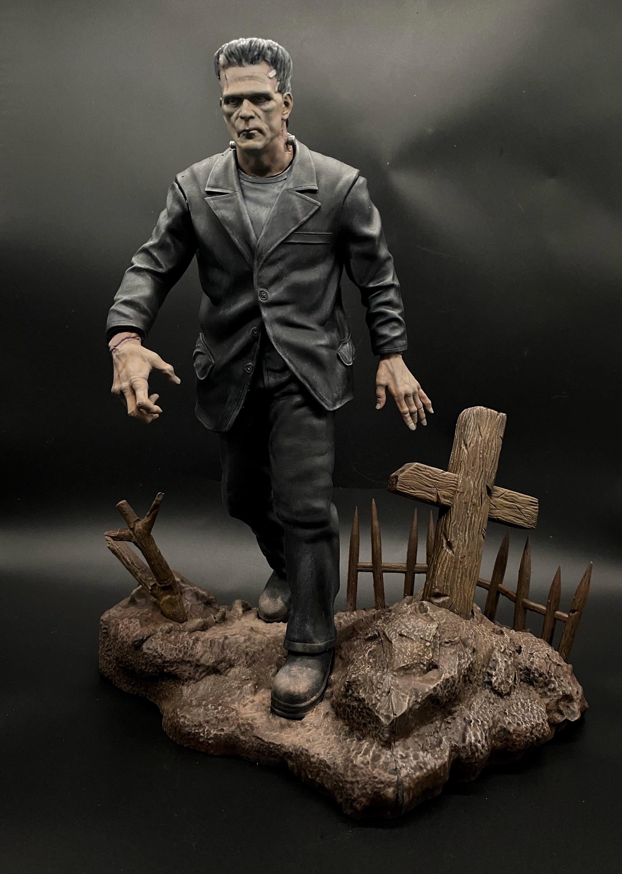 Frankenstein 14K Resin 3D Print Horror Collectible Statue - Etsy