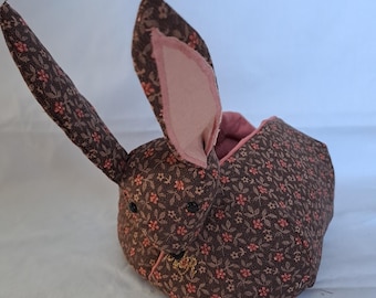Bunny-shaped egg warmer, fabric bunny, Easter bunny, table decoration, egg warmer bunny, Easter decoration, Easter nest, Easter egg hiding place