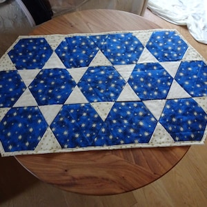 Christmas tablecloth, table runner, tablecloth, sewn, patchwork, Christmas, Advent, handmade from cotton fabric