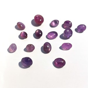 Zafiro estrella Rosa natural Corte ovalado AAA++ Zafiro estrella sin tratar Certificado Zafiro estrella encontrado raro Piedra preciosa Zafiro estrella suelto