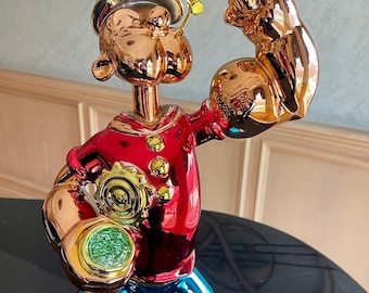 ポパイ、オリバーオイル、スイートピー、ブルートヒマシ油、ぬいぐるみ