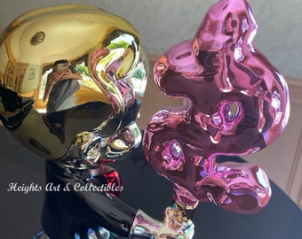 Custom Chrome Richie Rich Sculpture: Alec Monopoly Pop Art (16