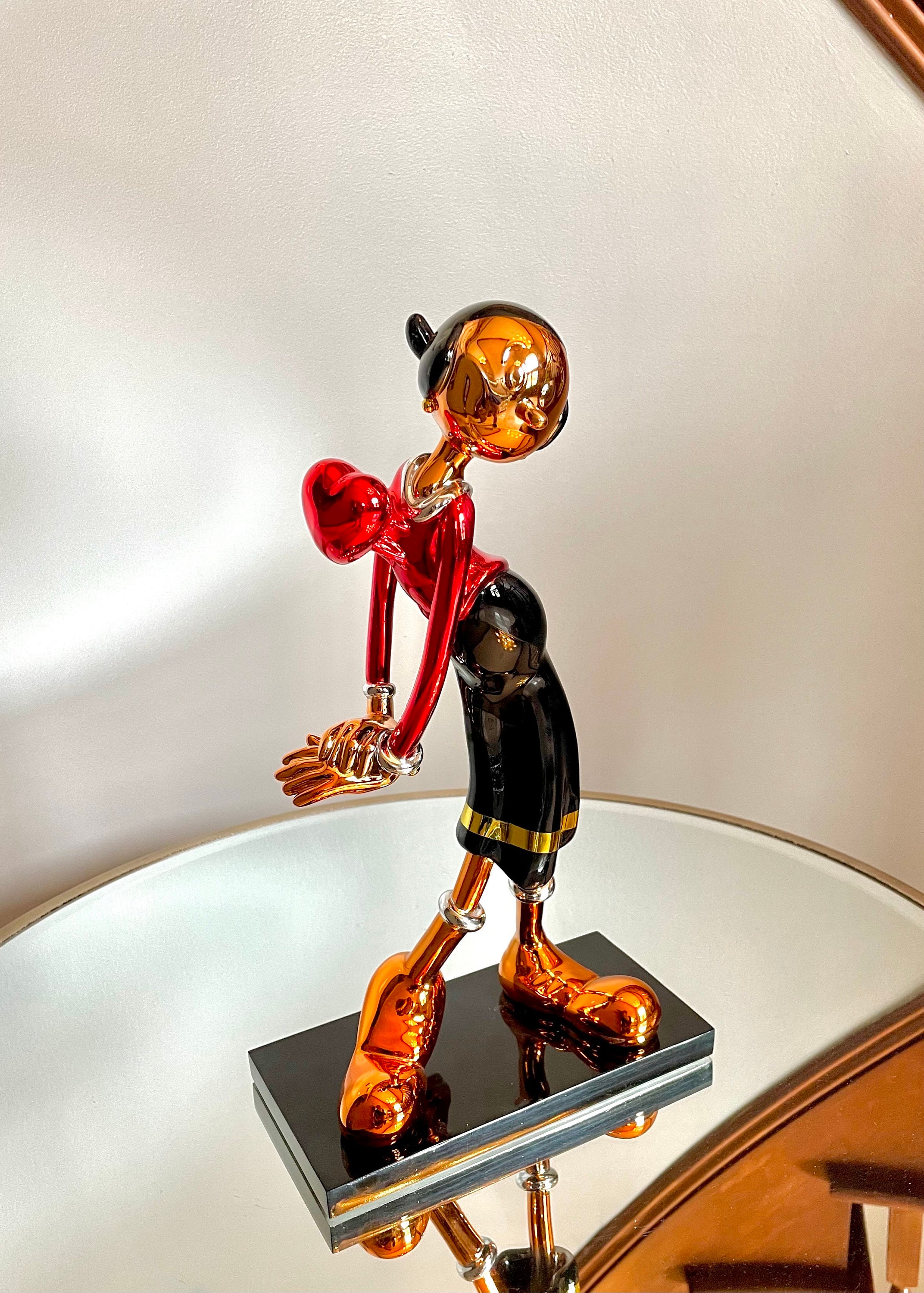 Custom 15” Candy Chrome Olive Oyl Popeye the Sailor Man Wynn