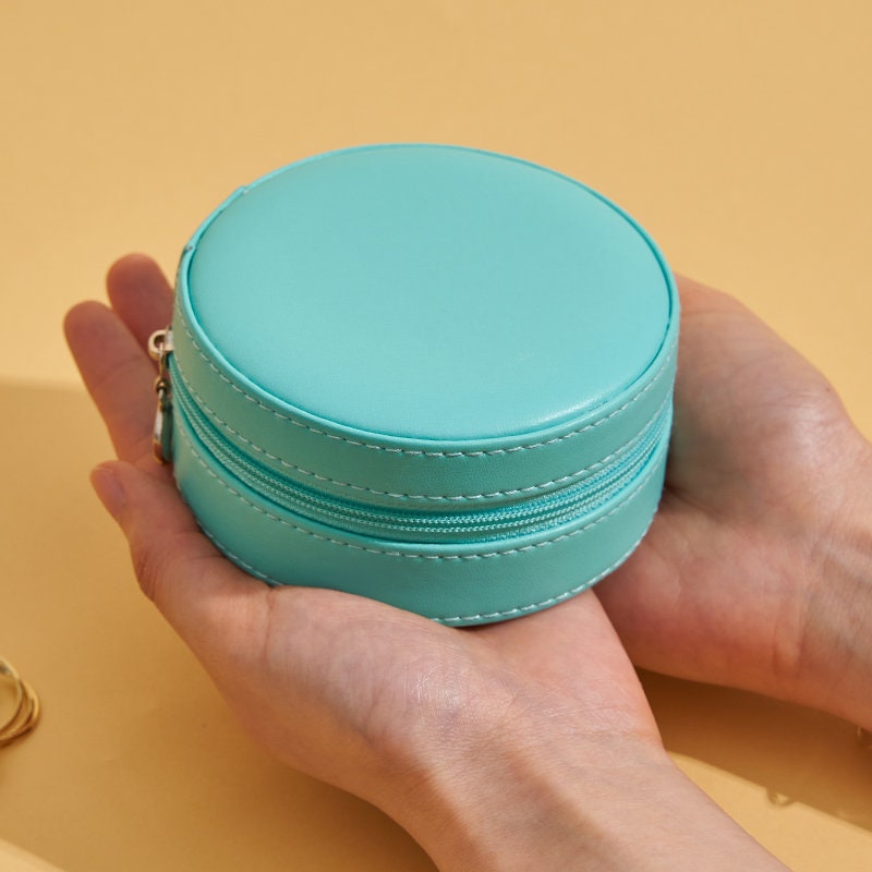 Tiffany round jewelry case sale