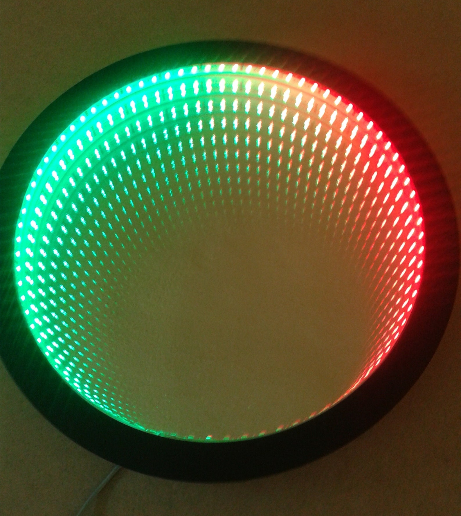 Infinity Mirror Wall Decor, LED Infinity Mirror With Ultra Dense LED ...