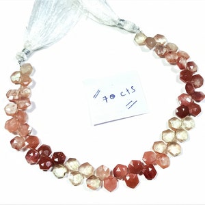 NATURAL, andesine labradorite faceted hexagon shape,andesine faceted  beads,7 to 8 mm,8 inch strand,andesine faceted fancy shape,fot her
