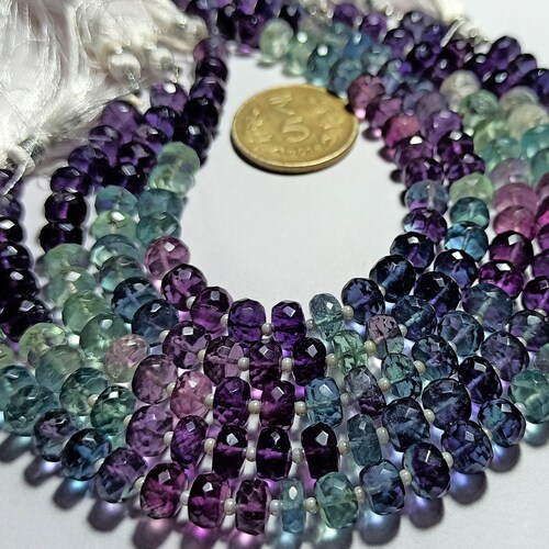 専用✳︎フローライト　ファセットハート他　合計4点 専用✳︎フローライト ファセットハート他 合計4点 7 mm マルチフロー